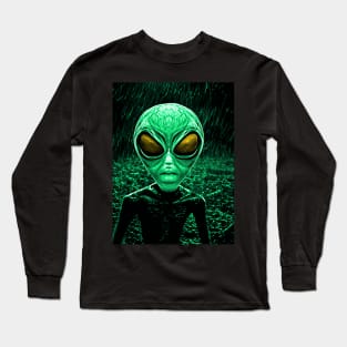 Planet X Aliens Sci-Fi NFT Collection Long Sleeve T-Shirt